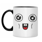 Кружка двухцветная