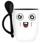 Кружка с ложкой