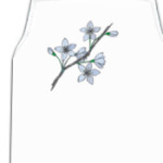 Веточка с цветами