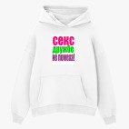 Толстовка худи оверсайз