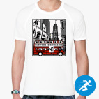 Мужская спортивная футболка