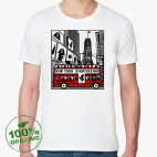 Мужская футболка органик