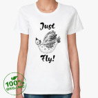 Женская футболка органик