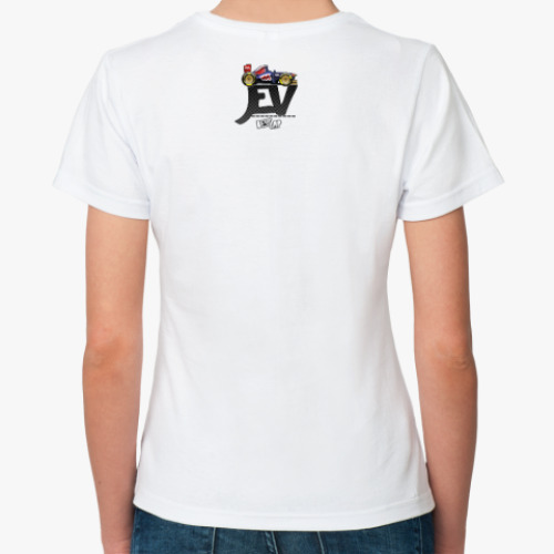 Классическая футболка с принтом Jean-Eric № 18