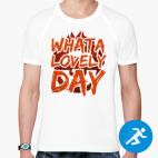 Мужская спортивная футболка