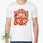 Мужская футболка органик