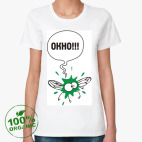 Женская футболка органик