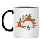 Кружка двухцветная