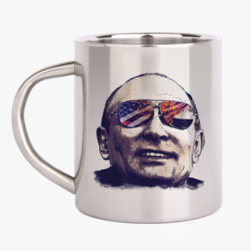 Кружка металлическая Владимир Путин