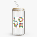 Банка с бамбуковой крышкой