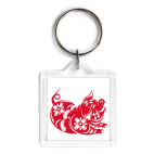 Брелок 3.9 x 3.9 см Символ года