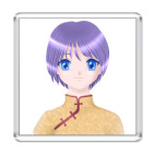 Магнит 6.5 x 6.5 см   Nihao