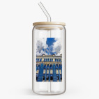 Банка с бамбуковой крышкой