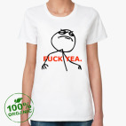 Женская футболка органик