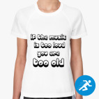 Женская спортивная футболка