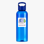 Прозрачная спортивная бутылка