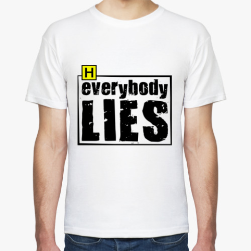 Футболка с принтом Everybody Lies