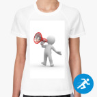 Женская спортивная футболка