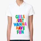 Женская рубашка поло