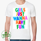 Мужская футболка органик