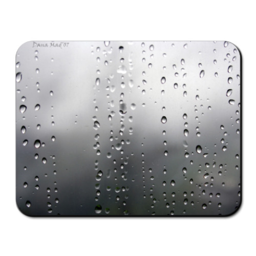 Коврик для мыши с принтом  Raindrops