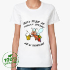 Женская футболка органик