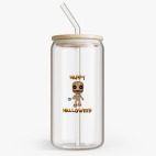 Банка с бамбуковой крышкой