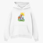 Толстовка худи оверсайз