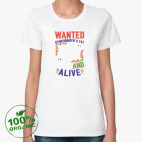 Женская футболка органик