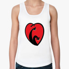 Женская майка коты