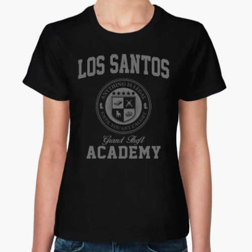 Женская футболка Los Santos Grand Theft Academy