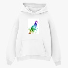 Толстовка худи оверсайз