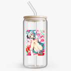 Банка с бамбуковой крышкой