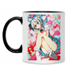 Кружка двухцветная