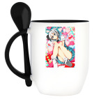 Кружка с ложкой