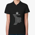 Женская рубашка поло