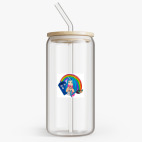 Банка с бамбуковой крышкой