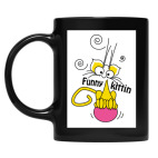 Кружка цветная UV-DTF