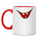 Улыбка с зубами