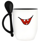 Кружка с ложкой