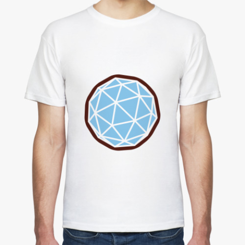 Футболка с принтом Многогранник