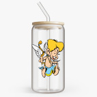 Банка с бамбуковой крышкой