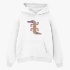 Толстовка худи оверсайз