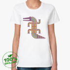 Женская футболка органик