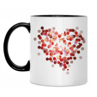 Кружка двухцветная