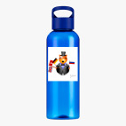 Прозрачная спортивная бутылка