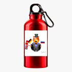 Металлическая бутылка 400 мл UV-DTF