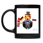 Кружка цветная UV-DTF