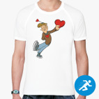 Мужская спортивная футболка