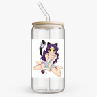 Банка с бамбуковой крышкой